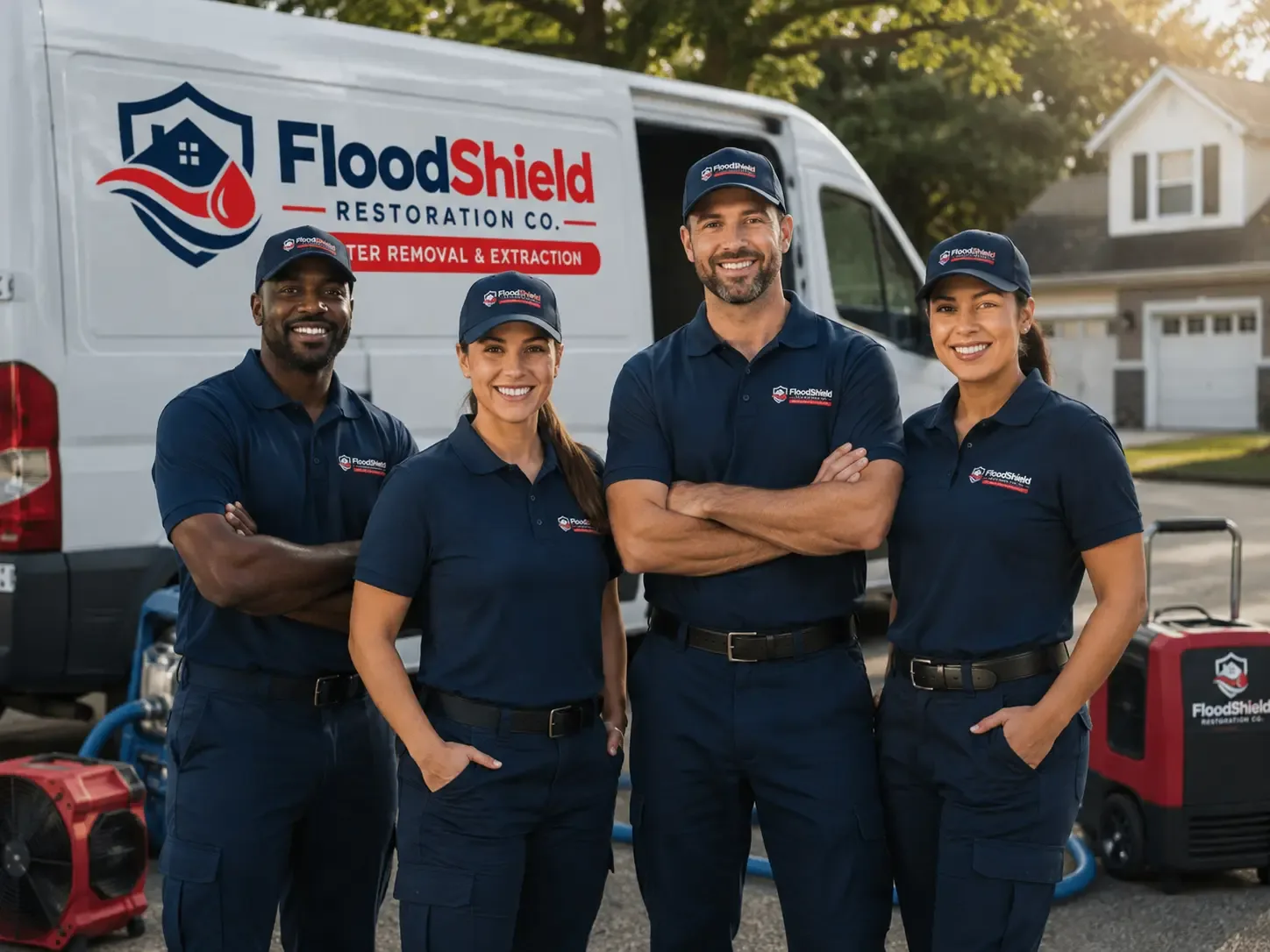 Flood Damage Restoration company in Searsboro, IA